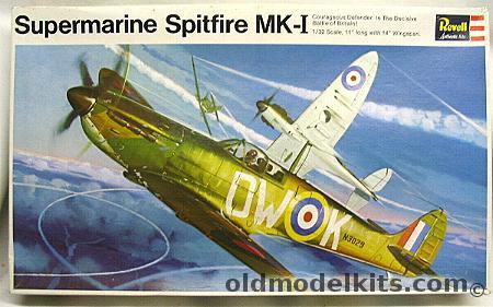 Revell 1/32 Supermarine Spitfire Mk1 - RAF No. 610 Squadron County of Chester, H282 plastic model kit